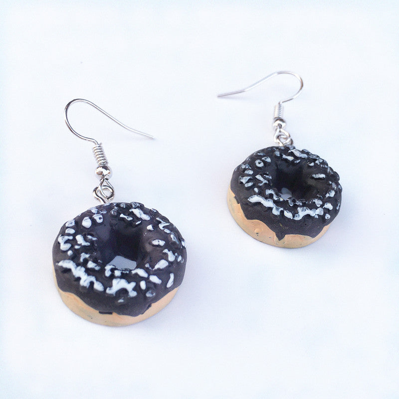 Acrylic New Donut Earrings (Minimo de Compra 2) MIC-ChouT037