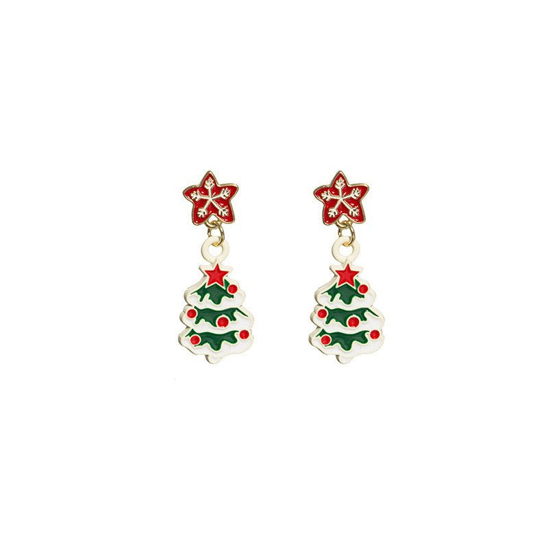 Alloy New Christmas Series Earrings (Minimo de Compra 3)  MIC-AiY005