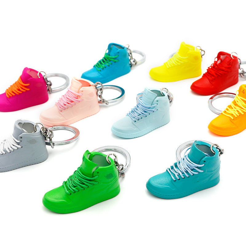 PVC Sneakers Colorful Keychain (M) MIC-QLP029