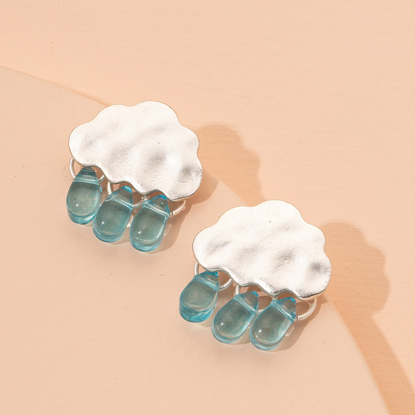 Alloy Fresh Small Cloud Earrings MIC-RMM003