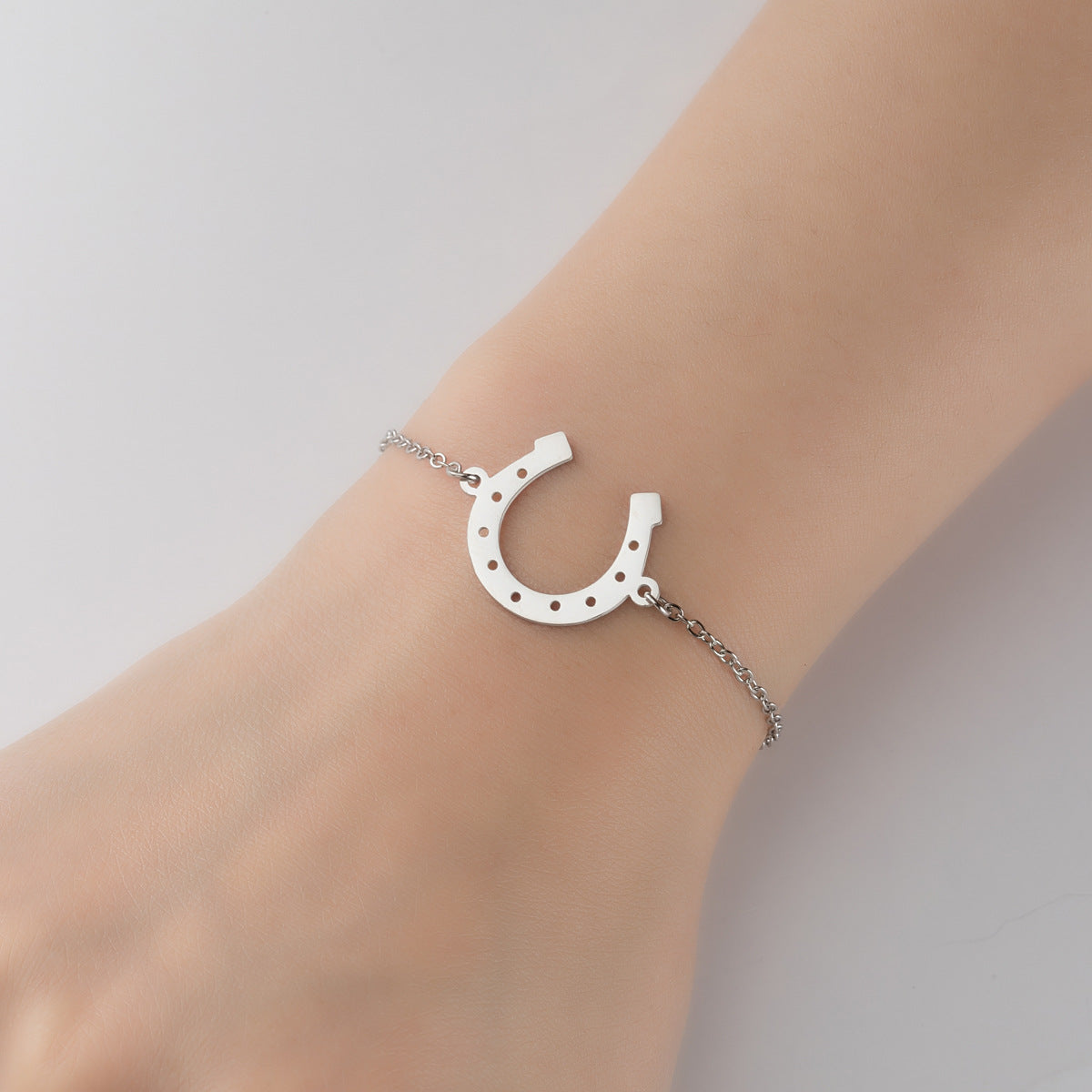 Bracelet Stainless steel cartoon pattern adjustable bracelet SS010