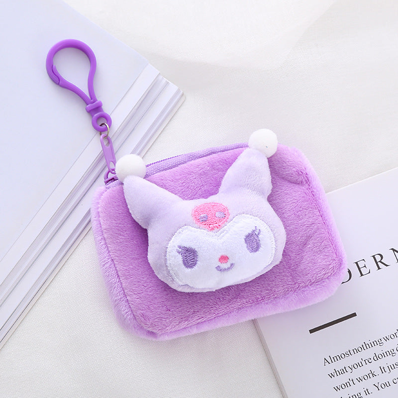 Cotton zipper certificate small coin purse Minimo de compra 5 MIC-JiaW002