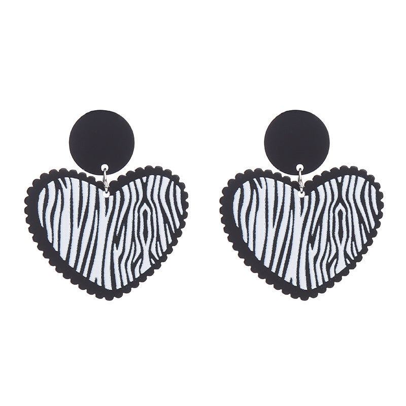 Acrylic New Love Earrings (Minimo de Compra 2) MIC-ChouT029