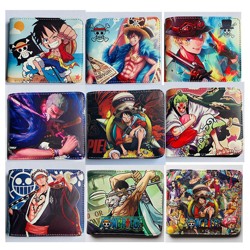 PU Pirate King Short Wallet MYA-HaoJ009