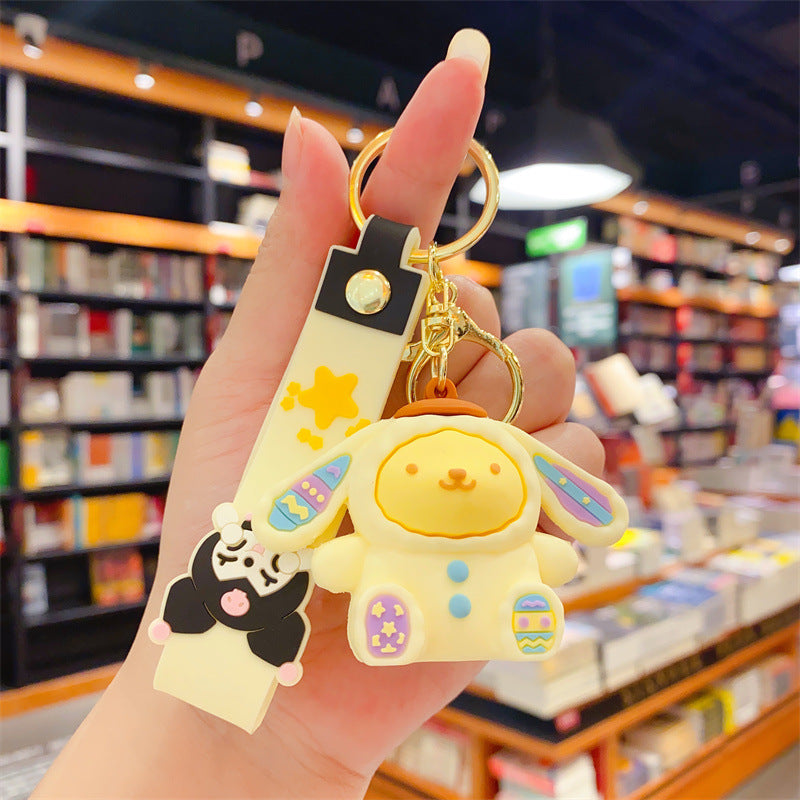 PVC cute cartoon keychain （Minimo de compra 2） MYA-YouM009