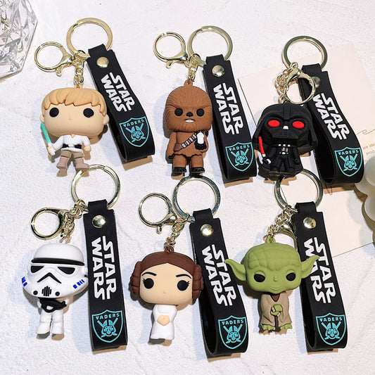 PVC Star Wars cartoon keychain  MYA-QiC019