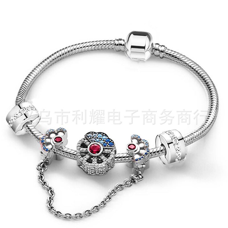 Alloy DIY Pandora Cartoon Bracelet MYA-LiY019