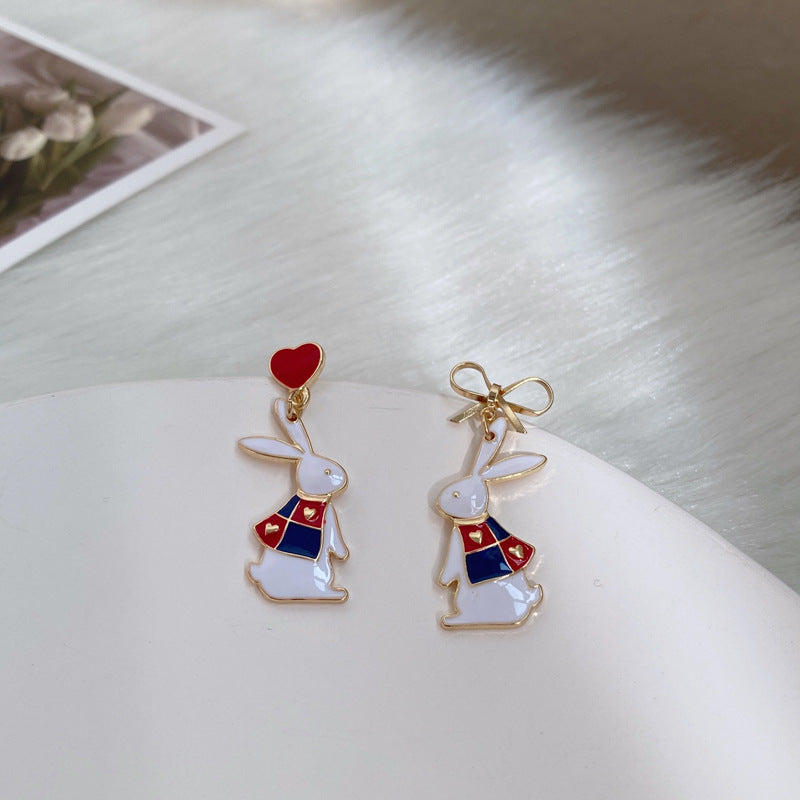 Cute Cartoon Bunny Earrings MIC-BaoY022