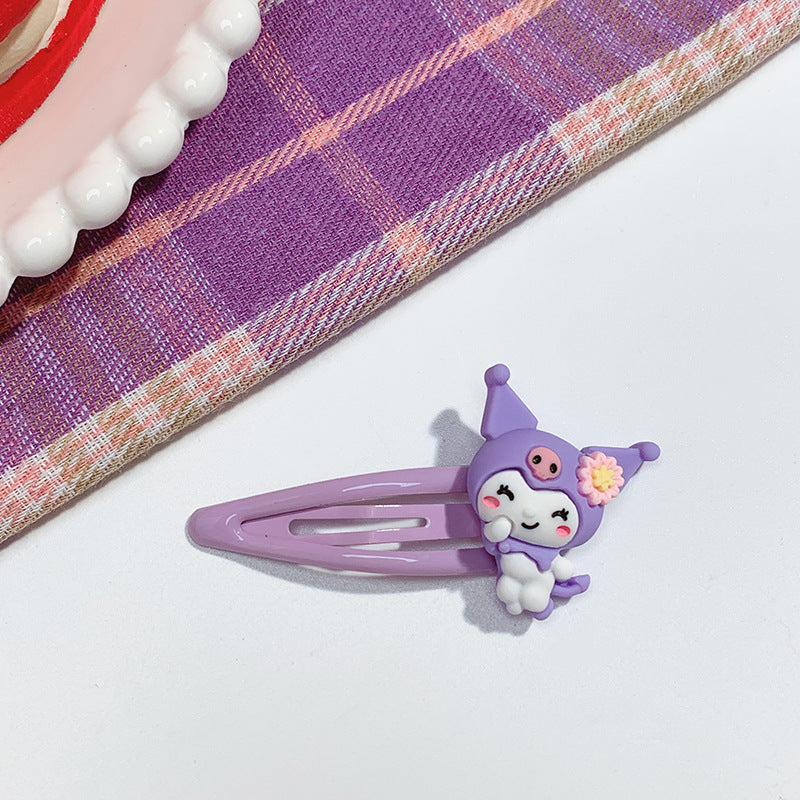 Acrylic cute cartoon hairpin MIC-DiLan008