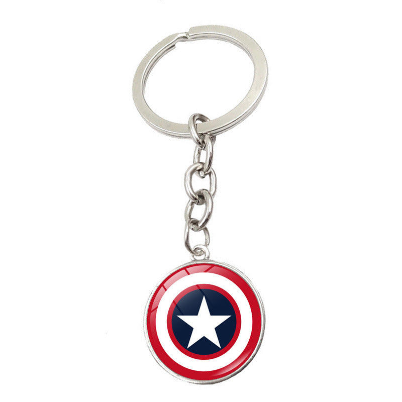 Alloy cute cartoon keychain MYA-HengX001