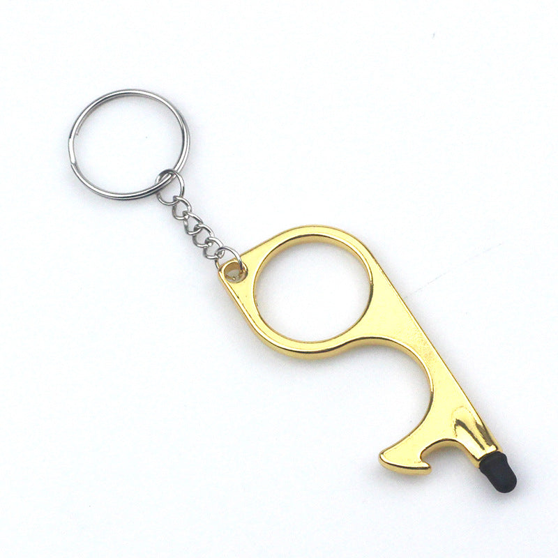 Keychain Metal Multifunctional Door Opener MOQ≥2 ChaoH044