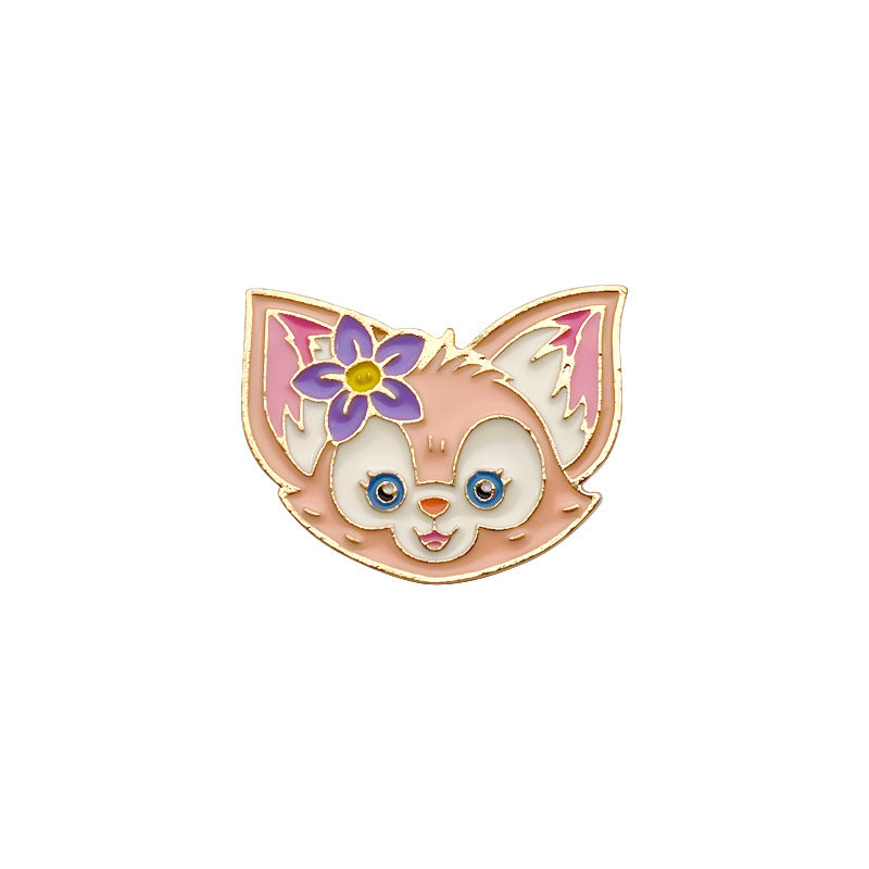 Alloy cartoon Lingna Beier brooch (Minimo de compra 2) MIC-FuD008