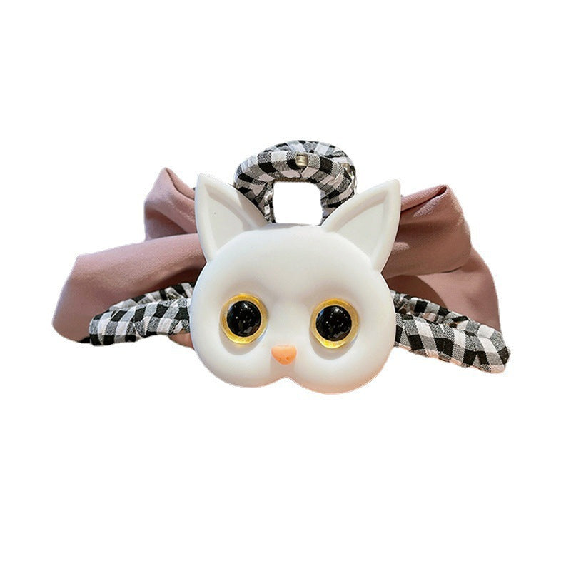 Plastic cute cat hair clip MYA-LiaoW001