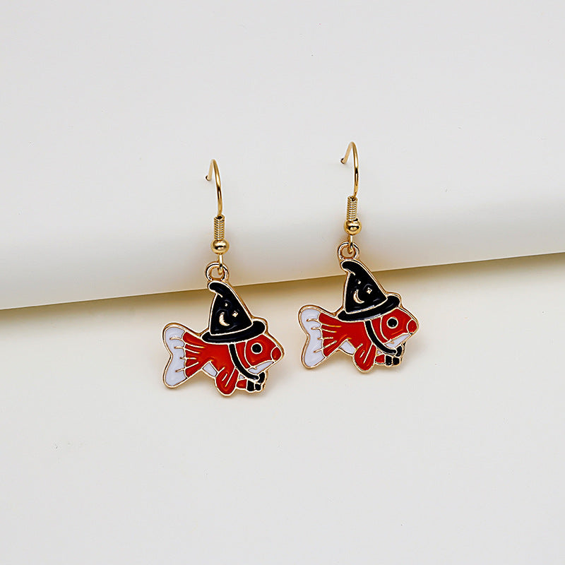 Acrylic New Halloween Collection Earrings  (Minimo de Compra 2) MYA-QiS045