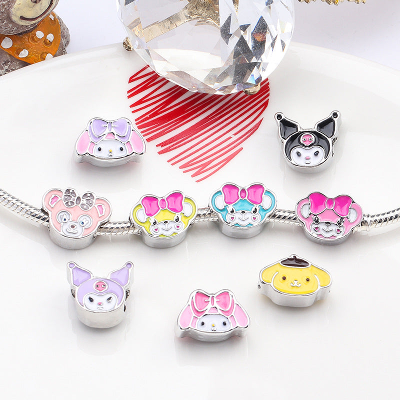 Pink Cute Cartoon Beaded Accessories JiaR002