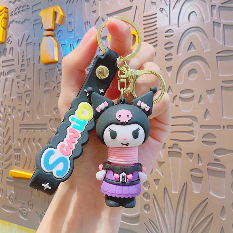 PVC cartoon cute pet cute keychain MIC-YiD049