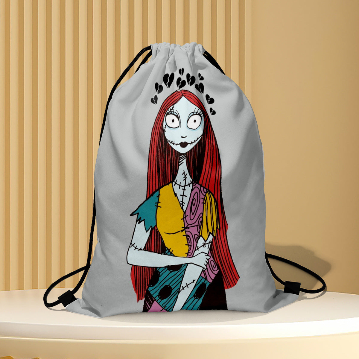 Polyester Halloween drawstring backpack (Minimo de Compra 2) MYA-QB006