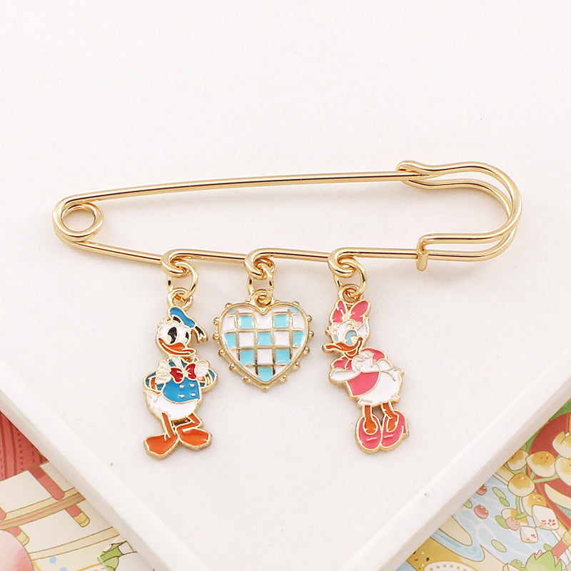 Alloy cute cartoon anime brooch (Minimo de compra 2) MYA--LiY033