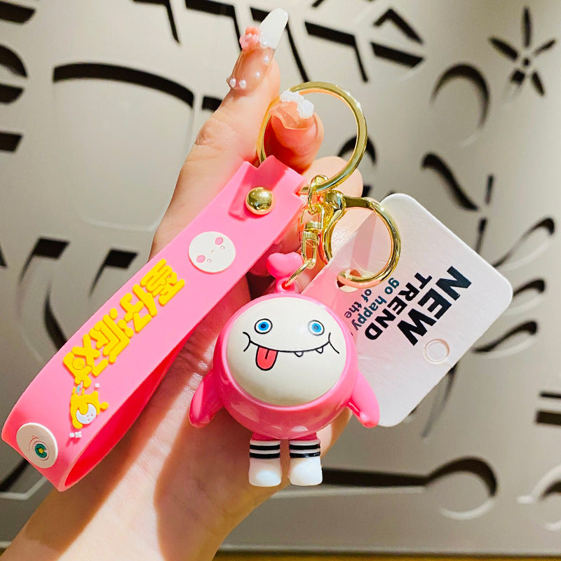 PVC Cute Egg Party Hand Keychain MIC-HongL009