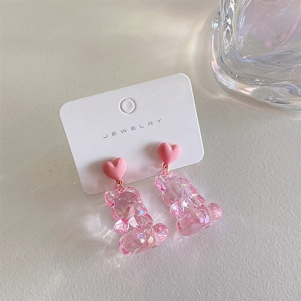 Alloy minimalist and fashionable earrings MIC-BiX002