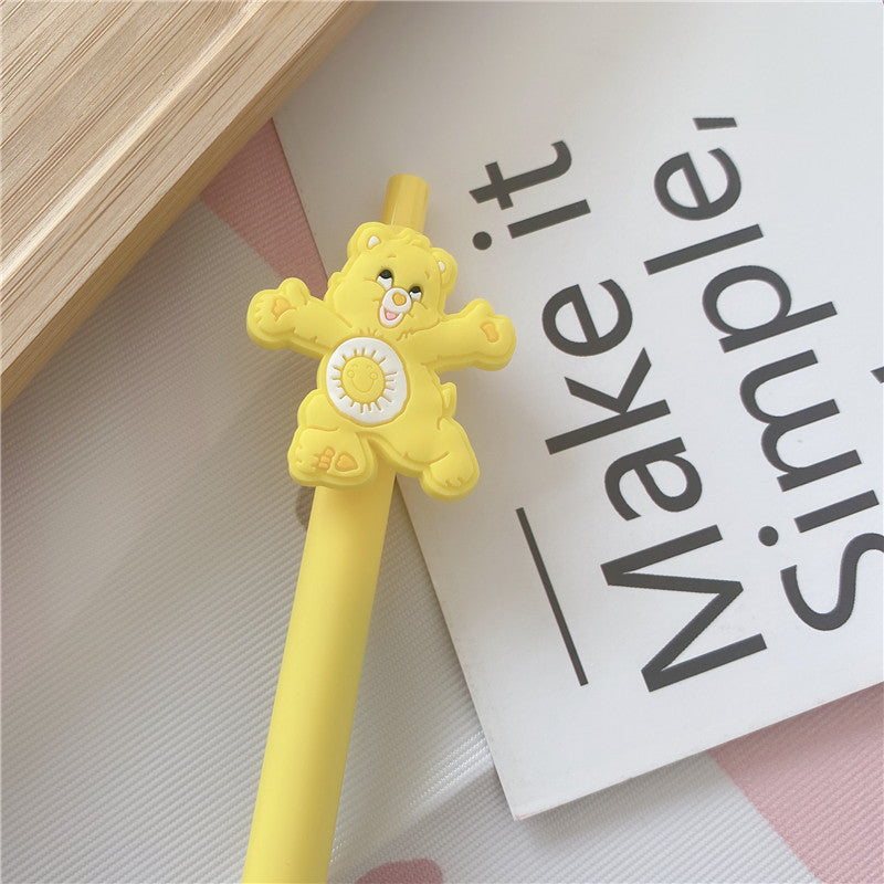 cartoon color happy bear neutral pen JiaMan001