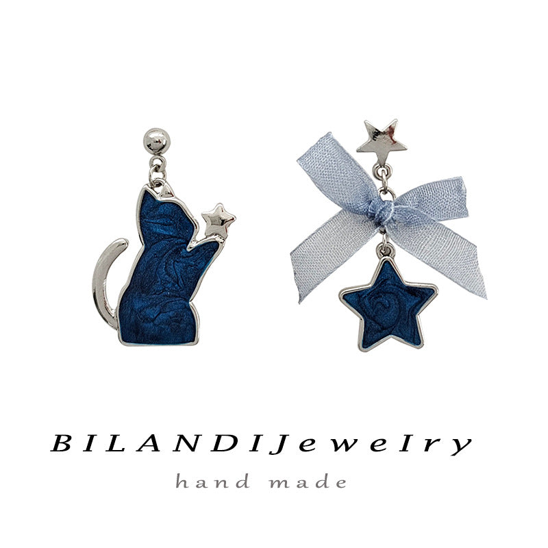 Alloy cartoon star butterfly earrings MIC-BLD098