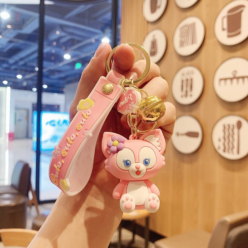 keychain Cute silicone doll pendant doll keychainMIC-JuJi001