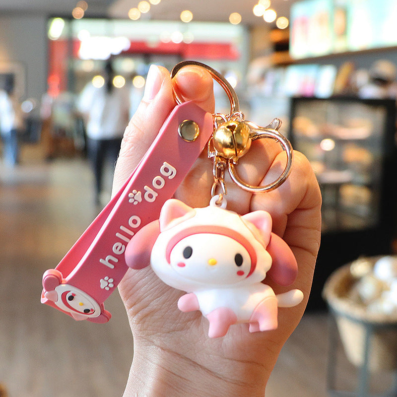 PVC cartoon doll keychain MIC-LanC001