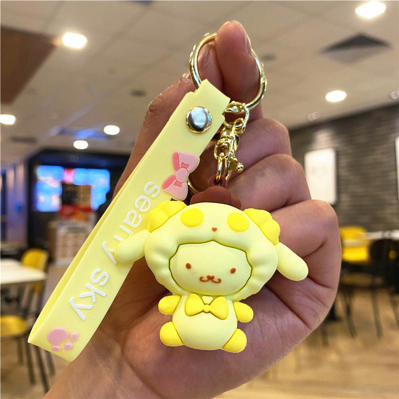 PVC new handmade Japanese cartoon keychain MIC-YiM001