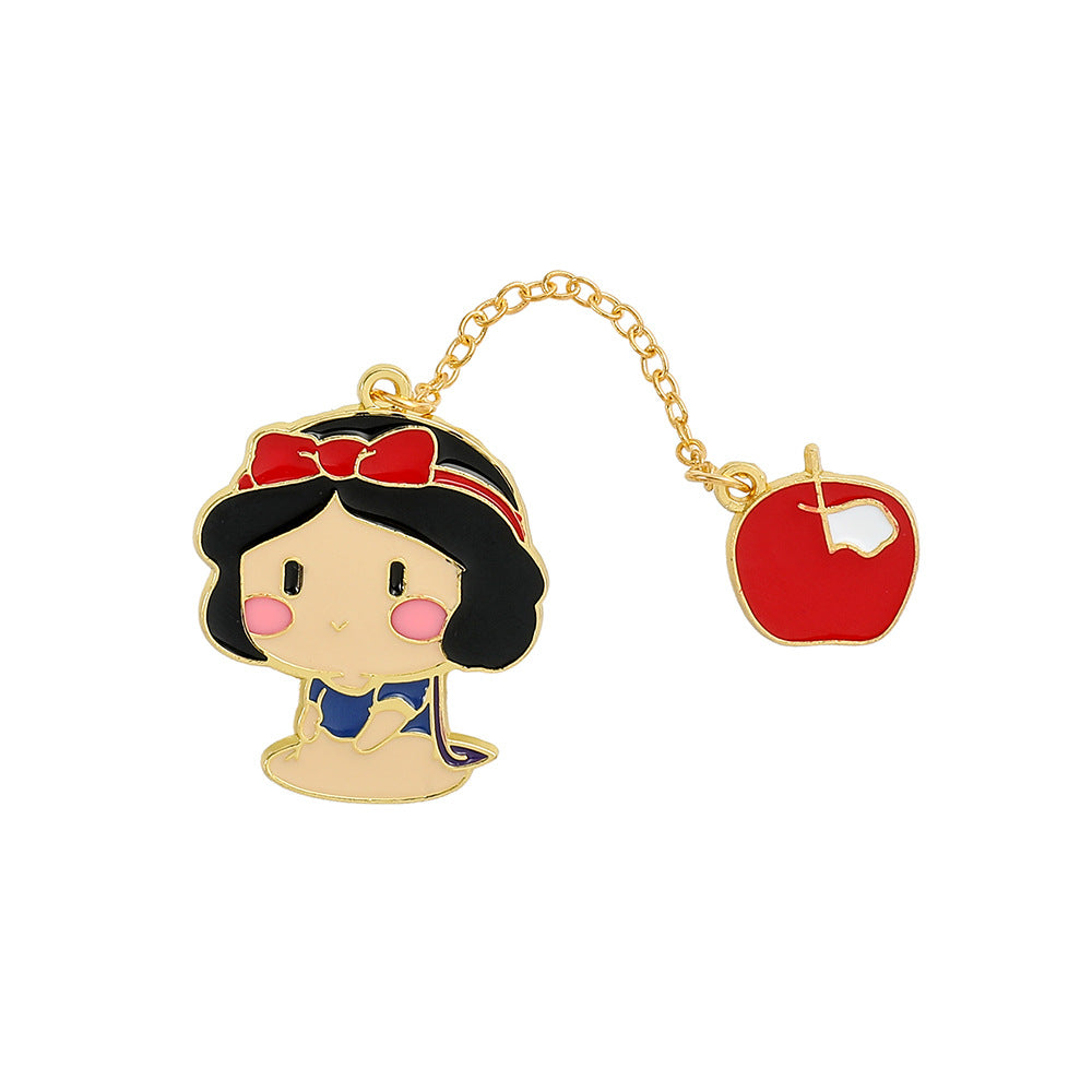 Alloy Q Princess brooch (Minimo de Compra 10) MIC-ShengY008