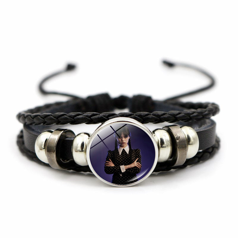 alloy vintage leather bracelets MIC-BT-JiaY007