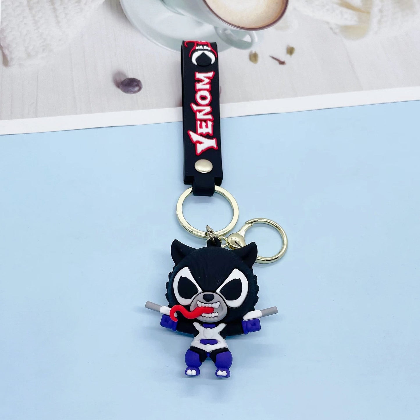 PVC new creative cartoon key chain (Minimo de compra 2）MIC-JuS014