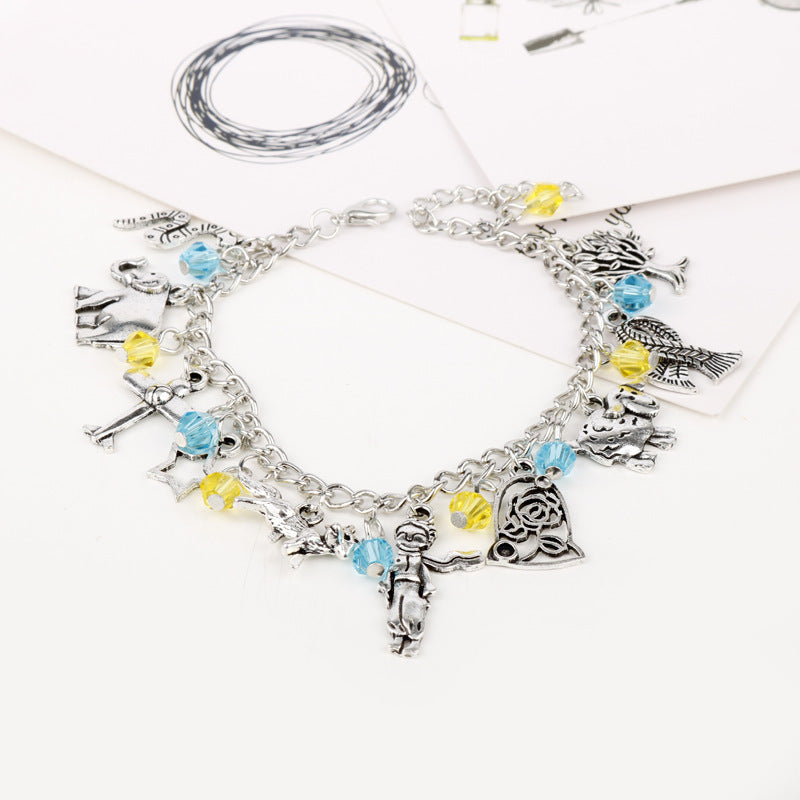 Alloy Fox Little Prince Bracelet MIC-AiWen009