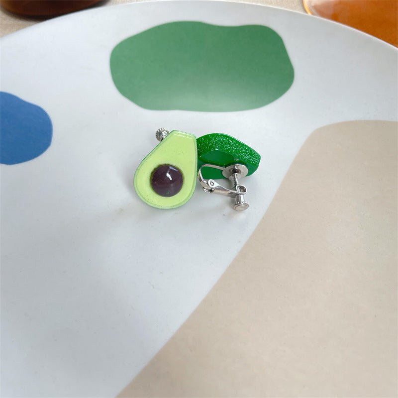 Alloy Green Little Dinosaur Earrings MIC-ABL017