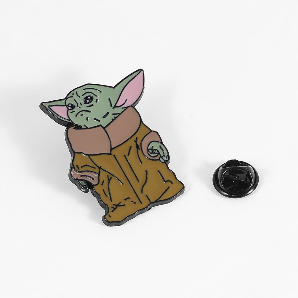 Alloy Yoda baby brooch (Minimo de Compra 10) MIC-ShengY007