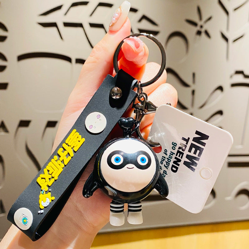 PVC Cute Egg Party Hand Keychain MIC-HongL009