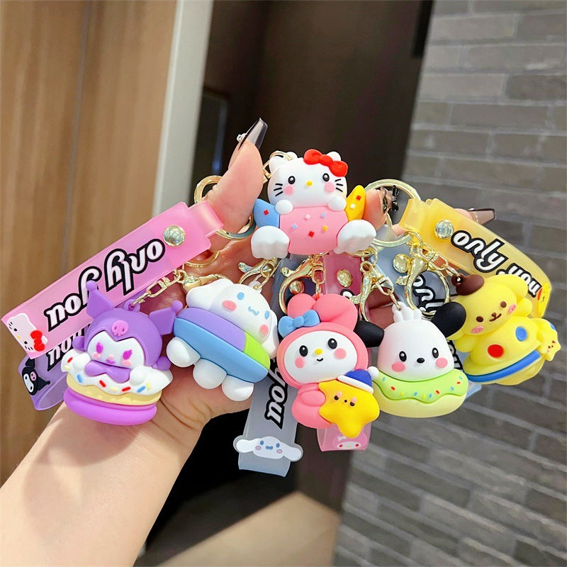 PVC cartoon cute keychain MYA-JinB037