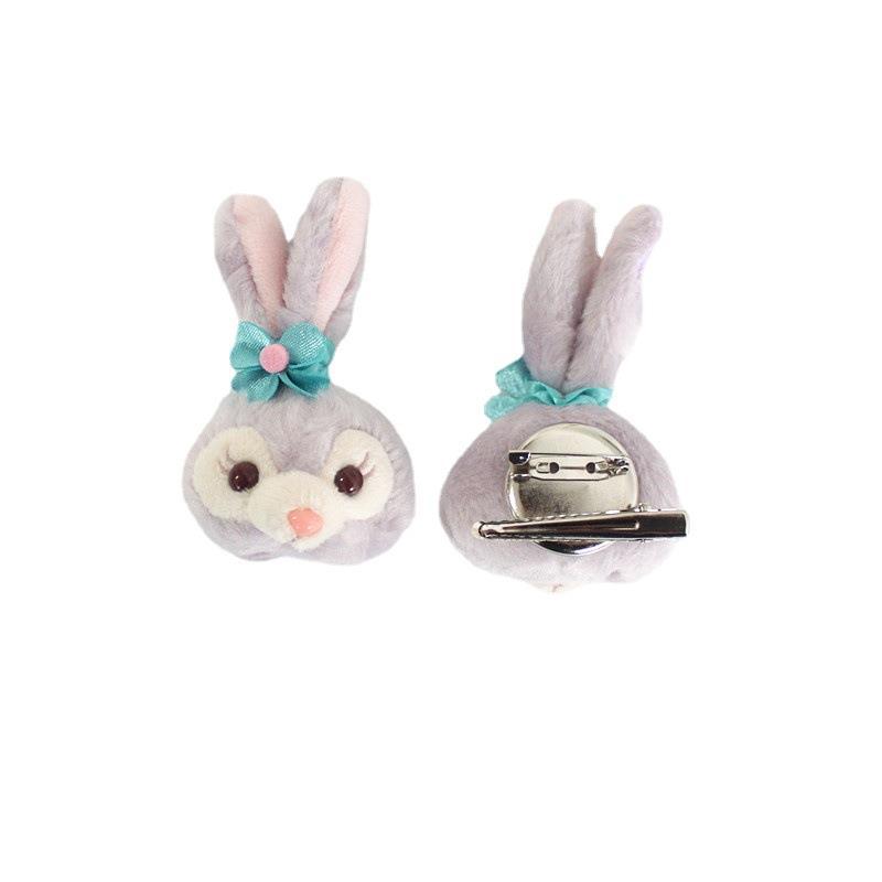 Plush cartoon cute brooch MIC-LiaoW002