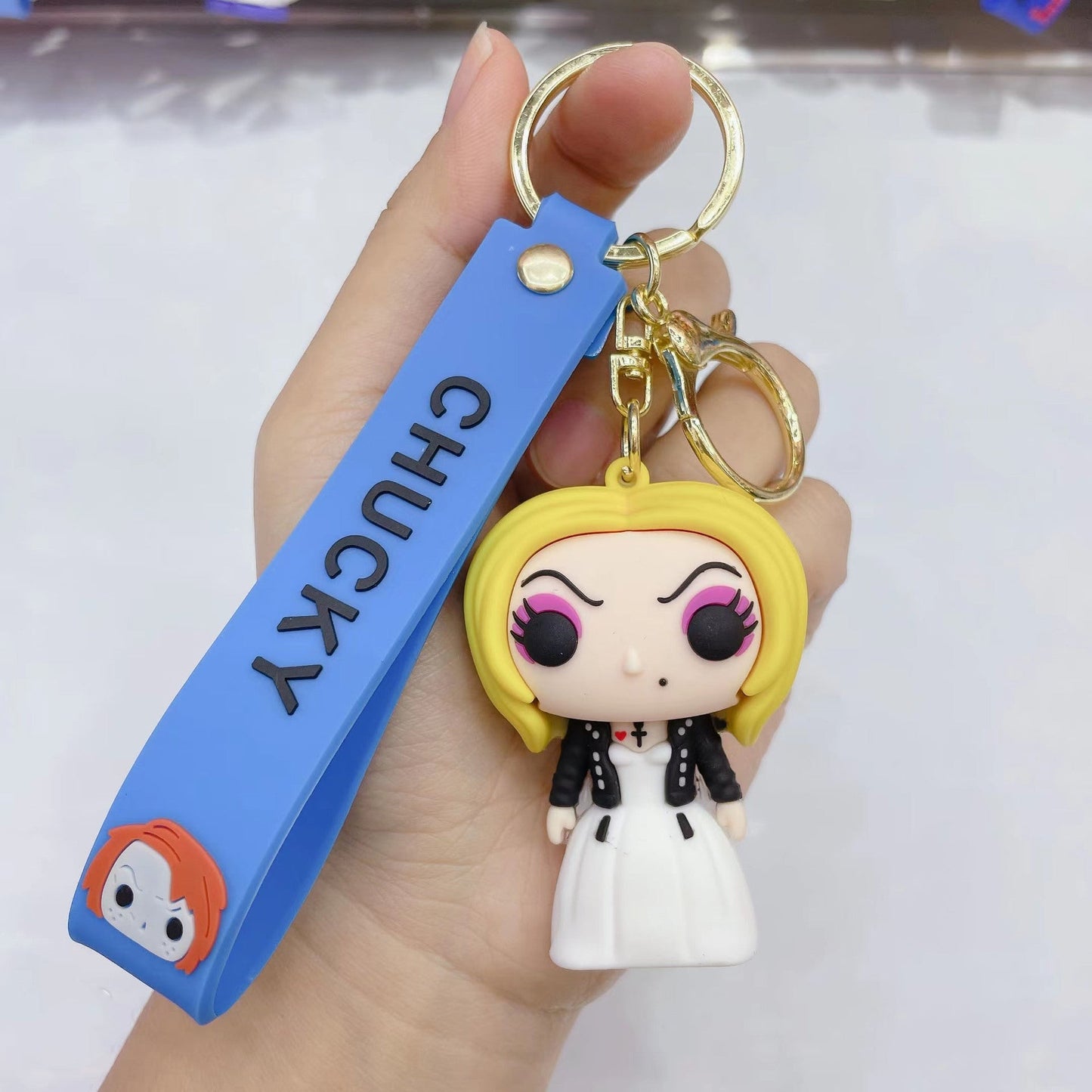 PVC new Halloween cartoon key chain (Minimo de compra 2）MIC-JuS013