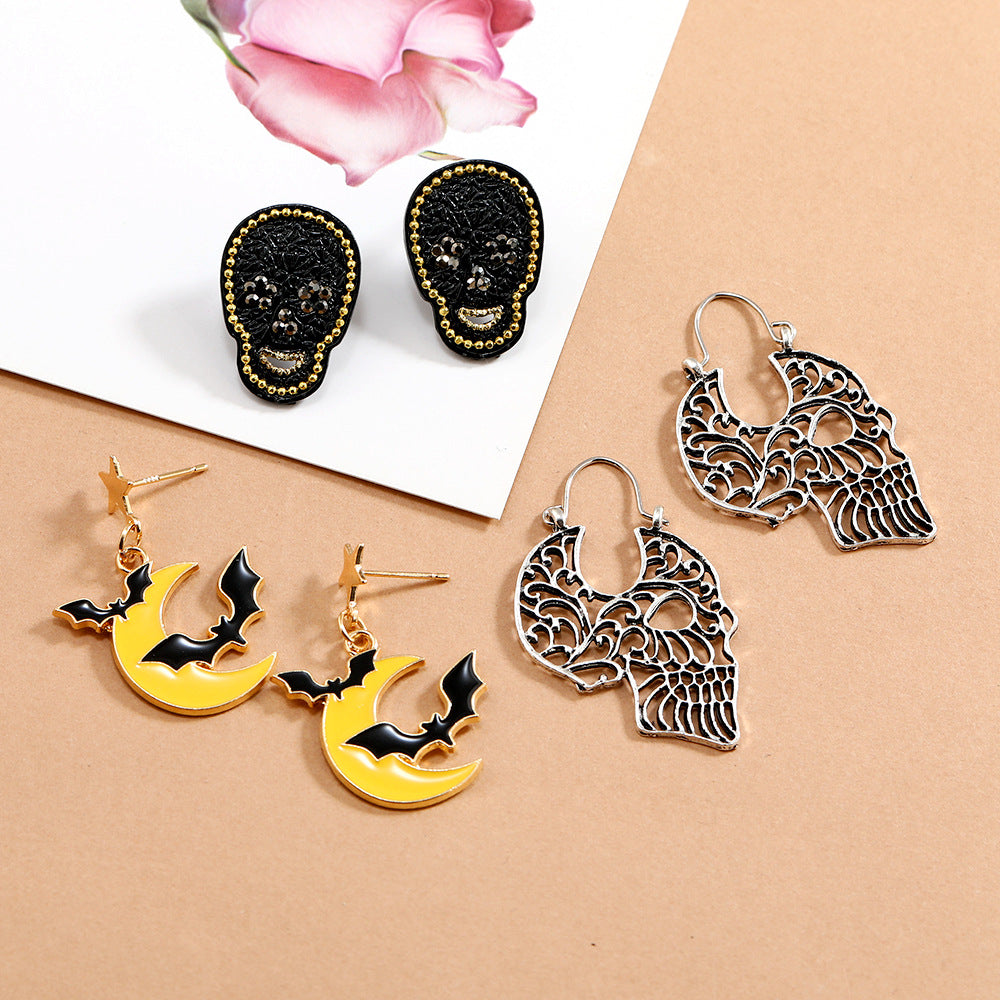 Alloy Halloween series earrings (Minimo de Compra 2) MIC-LeY003