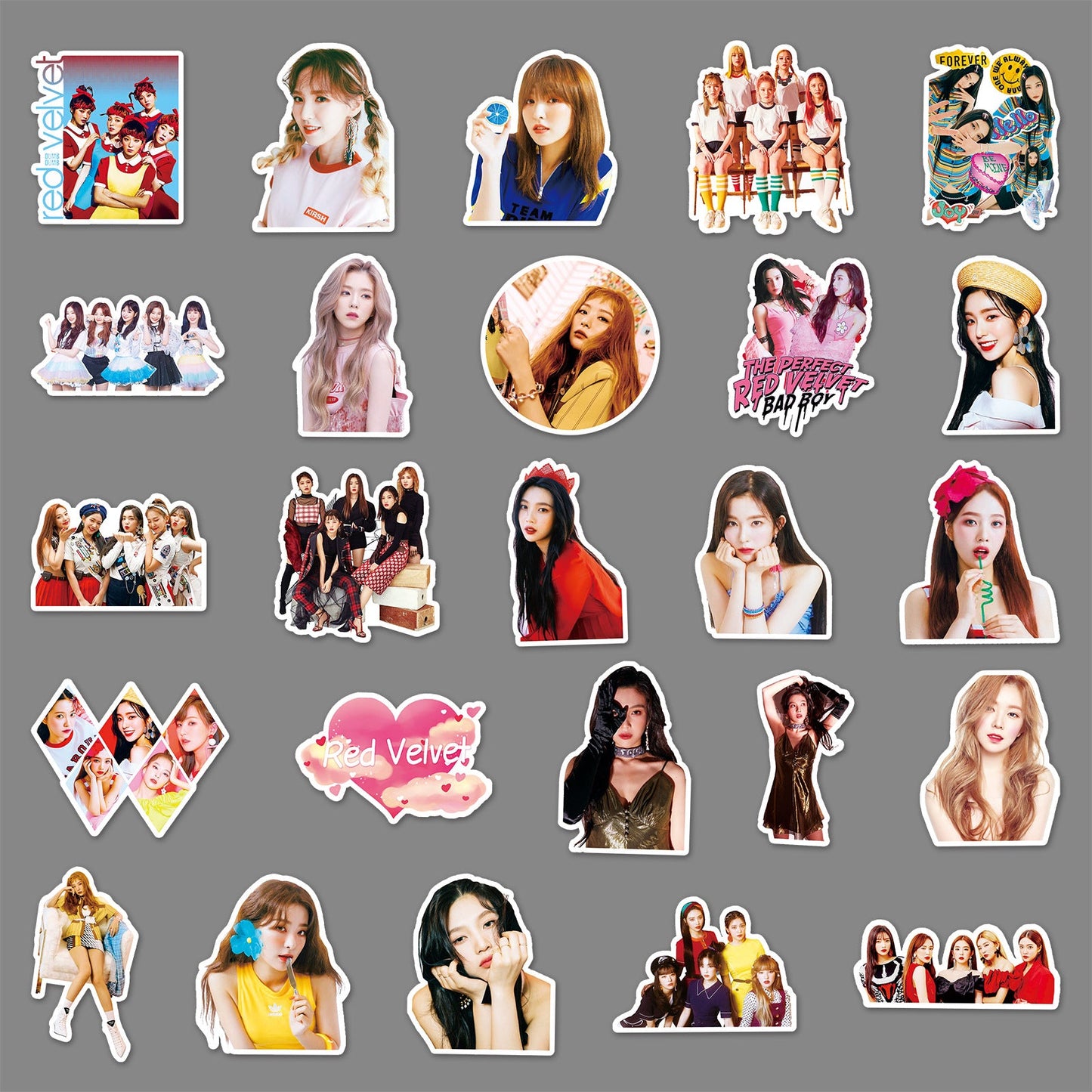 PVC redvelvet celebrity luggage sticker MIC-WanM005