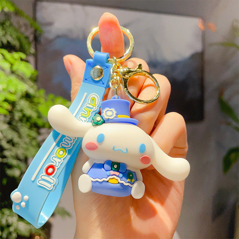 PVC cartoon cute flower season keychain MIC-JinG051