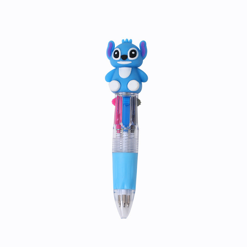 Plastic cute blue doll neuter pen 36PCS MIC-XingC021