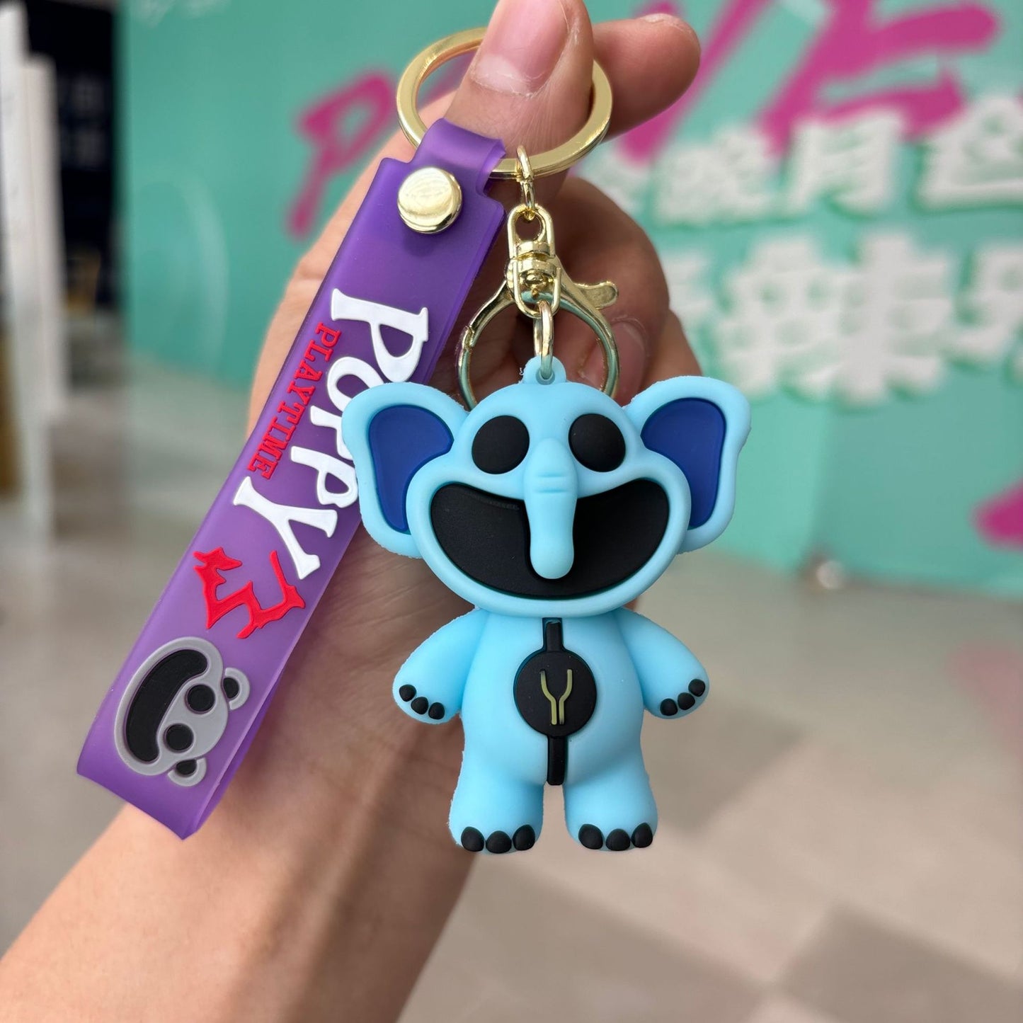 PVC Poppy cartoon keychain MIC-PengY047