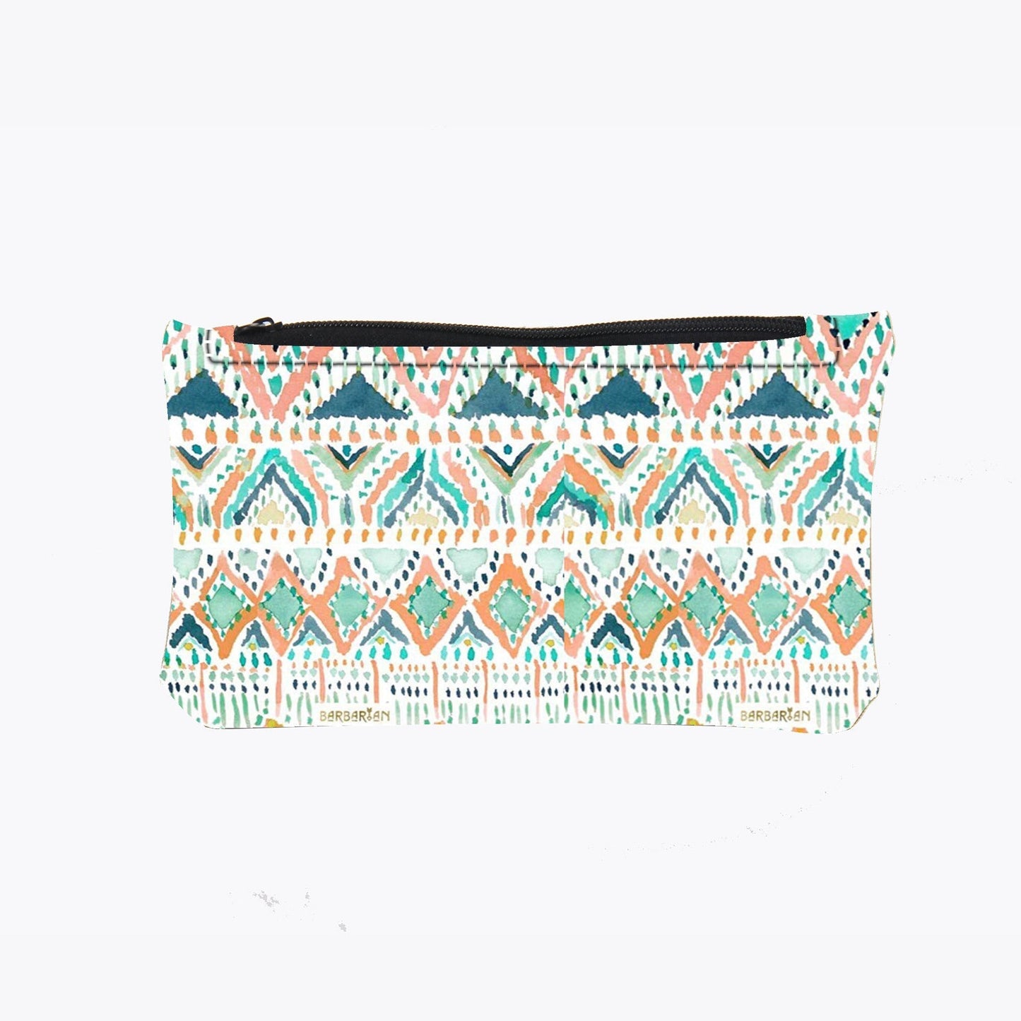 Wallet PU Short Ethnic Style Print Zipper Minimo de compra 3 Dengxin014