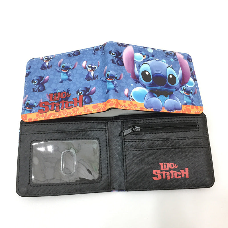 PU cartoon anime short zipper wallet MIC-ChangY017