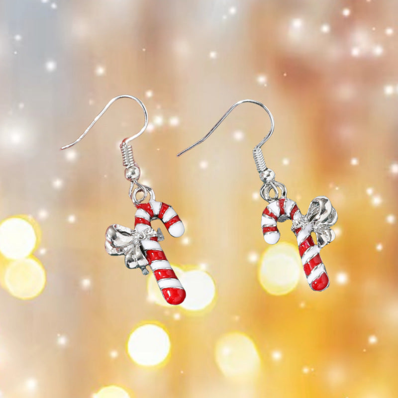 Acrylic New Christmas Series Earrings MIC-JunJ017