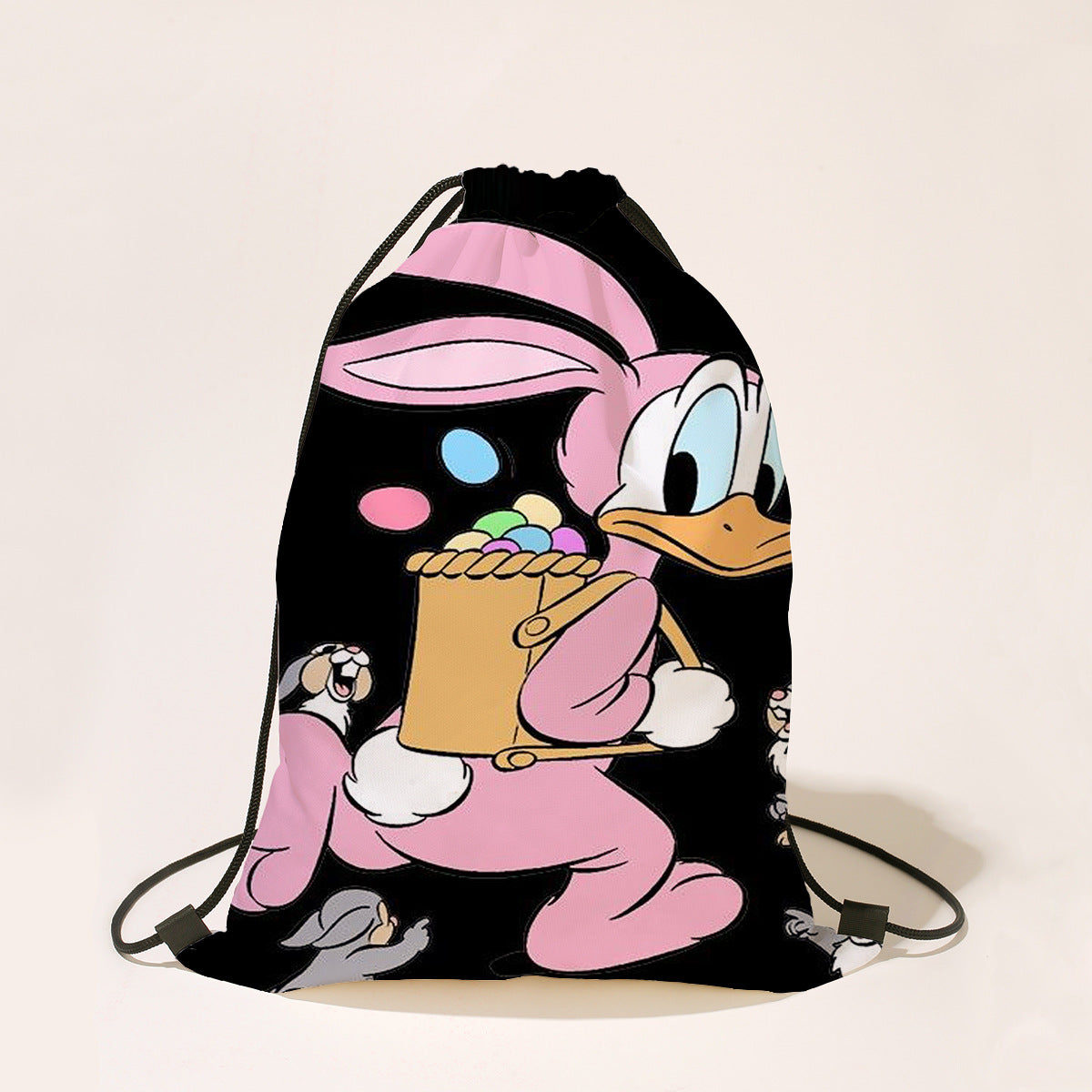 Polyester Cartoon drawstring backpack (Minimo de Compra 2) MYA-QB005