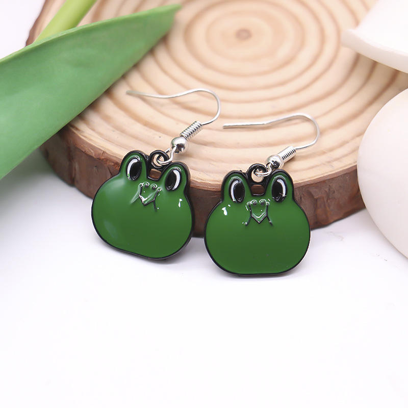 Acrylic cartoon Mary cat earrings (Minimo de Compra 5)  MYA-MingX008