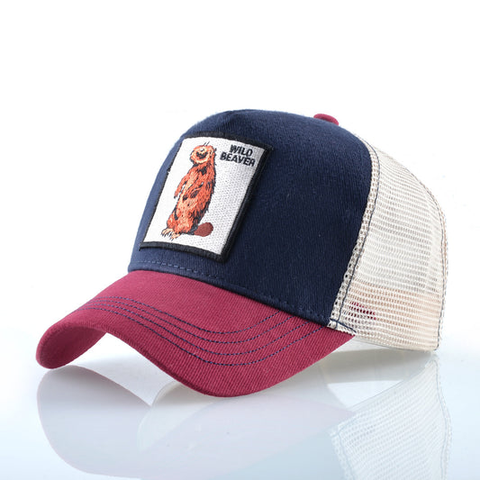 Nylon embroidered animal Baseball cap MYA-DSM011